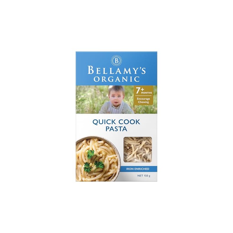 Bellamy's Organic Quick Cook Pasta 150g