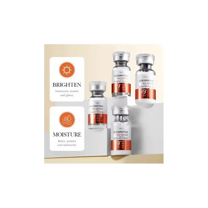 Bioaqua Kit Péptidos Liofilzados Antiarrugas Antiedad 6 Sets