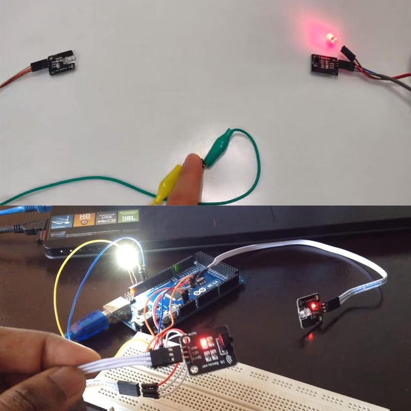 Gorise 5pcs Receiver Sensor Module Kit IR Digital 38KHz, Suitable