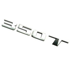 1Pc 350T Logo Emblem Compatible with CT4 CT5 XT4 XT5 Rear Turnk 350 T Nameplate 3D Badge (Chrome)