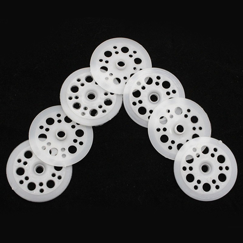 Pack of 100 Plastic Flat Washers 46mm Polypropylene Washers Foam