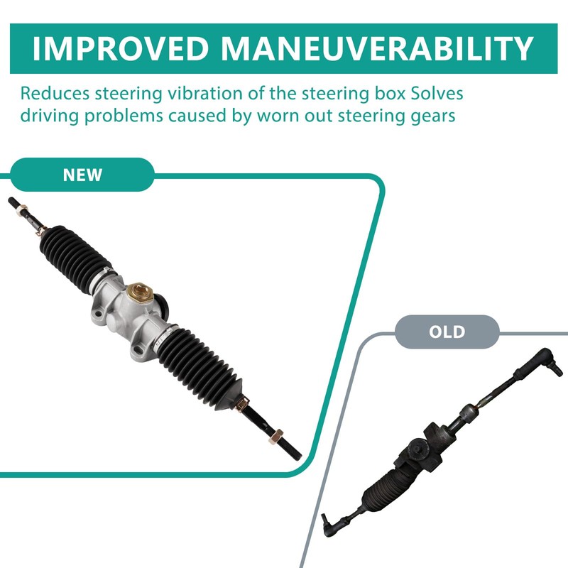 DRIVE UP Golf Cart Steering Gear Box Assembly, Club Car