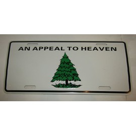 An Appeal To Heaven Washington Cruisers 6"x12" License Plate Sign