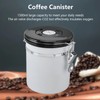 Airtight Coffee Canister Storage Jar Date Tracker CO2 Release Valve
