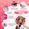 CNEO Inflatable Dog Cone Collar with Detachable Enhanced Anti-Licking Shield,