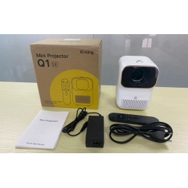 [Overseas Warehouse] Formovie Xming Q1 SE Small Portable Pocket Proyector 1080P FHD Home Theater Mini Digital LED LCD Projectorcolor: White