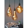 greenandco Vintage Design LED Lamp for Mood Lighting Dimmable E27