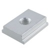 T-Track Slider MEETOOT 4pcs Silver Aluminum Alloy M8 T Slot