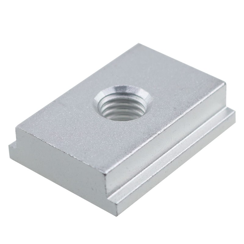 T-Track Slider MEETOOT 4pcs Silver Aluminum Alloy M8 T Slot