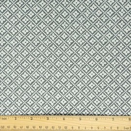 Stitch & Sparkle 100% Cotton 44" Sewing & Craft Fabric by The Yard, Steel