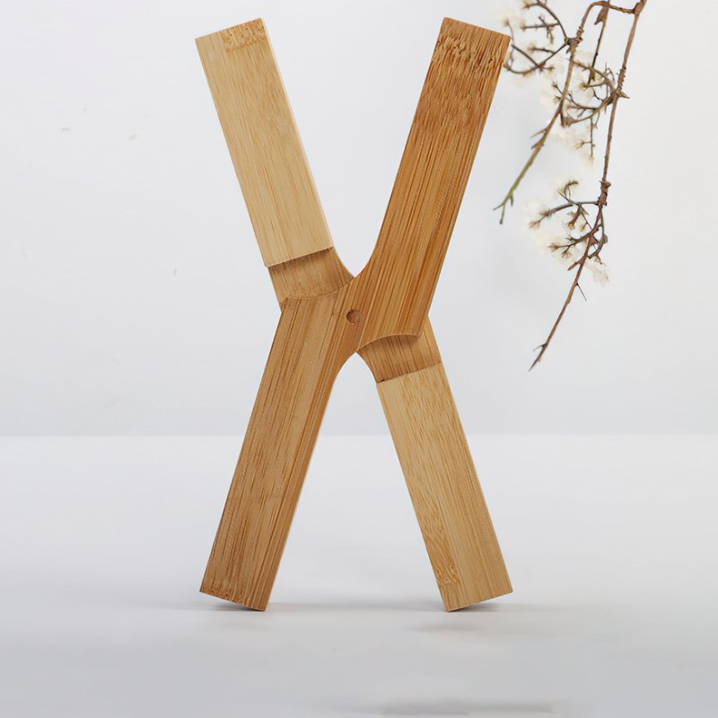 Wooden Coasters, Coasters Pot, Bamboo Set of 2 Pot Coasters,