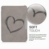 kwmobile Protective Case for Tolino Shine 3 Faux Leather eReader