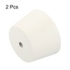 sourcing map Rubber Tapered Plug 45mm to 56mm with 8mm
