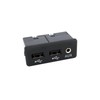 Center Console Dual Auxiliary USB Port Media Hub Compatible with