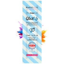 Water Based Lubricant - Odourless & Tasteless - Ideal for Silicone Products & Massagers - Dermatologically Tested - Long-Lasting Lubricant (20 Pack, 6ml Sachets))