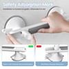 LORESJOY Bath Handle Bars, Max 120 kg Removable Shower Handle,