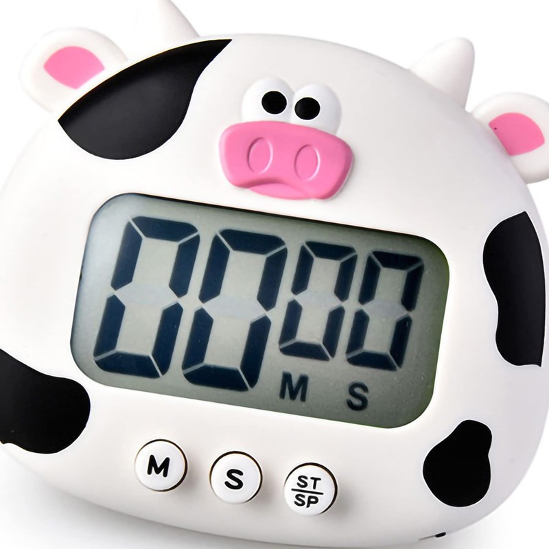 Kitchen Timer,Digital Kitchen Timer Magnetic Countdown Stopwatch Timer with Loud
