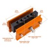 Tiardey Pocket Hole Jig Dowel Jig Clamping Range 10-60mm Drill
