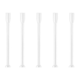 Vaginal Applicators Individually Wrapped Lube Injector Smooth Disposable Vaginal Insertion Device for Women's Health and Intimate Care 5 PCS