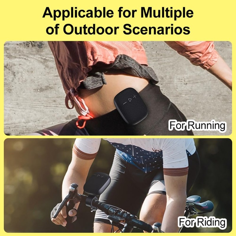 Aswalling Bike Speaker Bicycle Handbar Wireless Bluetooth Louderspeaker Outdoor Handlebar