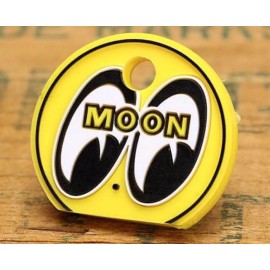 Mooneyes Area-1 Yokohama Japan: Classic Eyeball Key Topper - Yellow  [MG674]