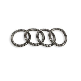 Spring Hair Tie Gray Women's Hair Tie Hair Tie (WFI830S) / 스프링머리끈 회색 여성머리끈 머리끈 (WFI830S)