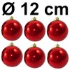 Annastore Christmas Baubles for Outdoor Use Frost-Proof and Weatherproof for