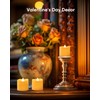 Homemory 12Pack Timer Flameless LED Votive Candles, Long Lasting Battery