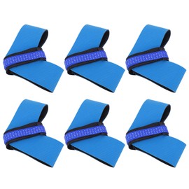 10 Pieces Anti Static Foot Straps Plastic Rubber Anti Static Gym Ankle Straps Synthetic Rubber Blue Accessory Band Artificial Rubber for Jwd001 Safety Straps