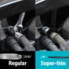 DURATECH Super-Thin Open End Wrench Set, SAE, 8-Piece,1/4" to 1-1/16",