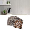 24Pcs Tile Sticker 15 X 15cm Waterproof Oil Resistant Retro