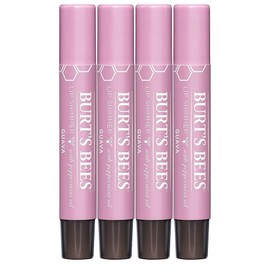Burts Bees 버츠비 쉬머 립 틴티드 밤 4개입 구아바 Burts Bees Shimmer Lip Tint Set, Tinted Lip Balm Stick, Moist Burts Bees Shimmer Lip Tint Set, Tinted Lip Balm Stick, Moist (4 Pack) Guava