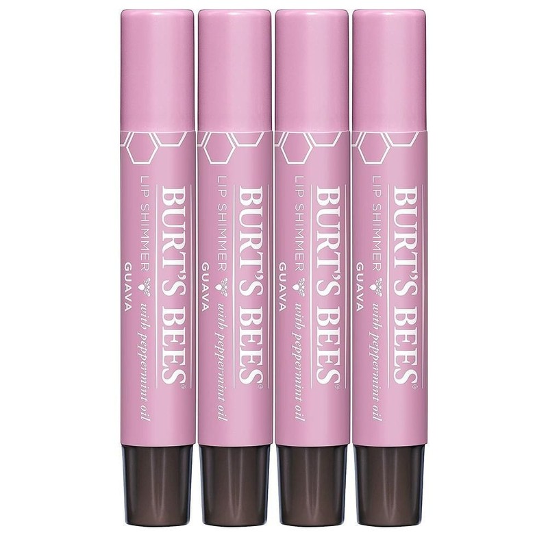 Burts Bees 버츠비 쉬머 립 틴티드 밤 4개입 구아바 Burts
