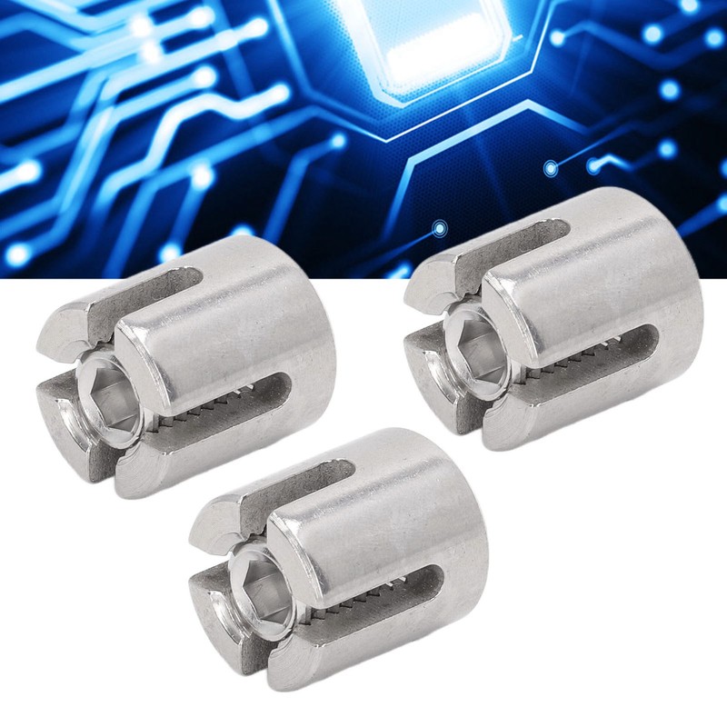10 Pcs Cross Wire Rope Clip M10 Thread 316 Stainless