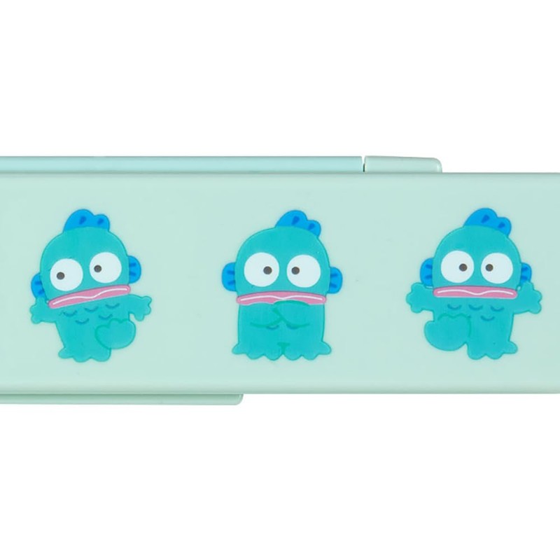 Sanrio 298425 SANRIO Chopsticks & Spoon Set, Hangyodon, Half Fish,
