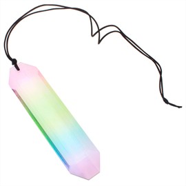 HAJXZH 1 PCS Crystal Suncatcher 120 mm / 4.72'' Hanging Rainbow Maker Prisms for Garden or Window Decoration