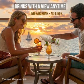 Cruise Runners Rum Runners for Cruise Alcohol Smuggling Kit 4 Fake Shampoo Bottles + 2 Liquor Pouches Hidden Alcohol Containers Plastic Flasks for Liquor – Former Ship Bartender Shows How