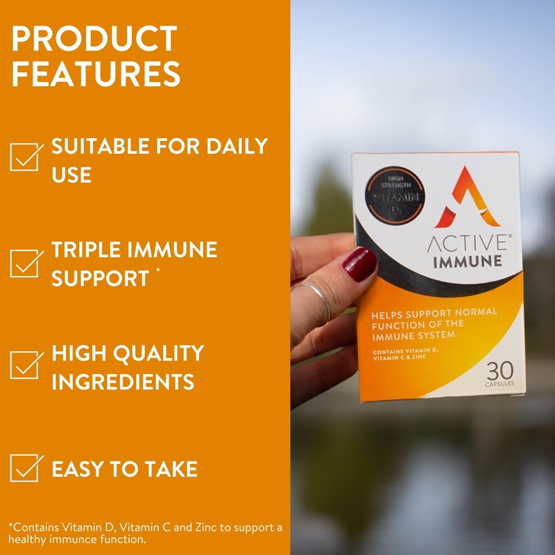 Active Immune | Vitamin D 2000IU | Vegan Formula |