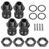 flexman Set of 4 Wheel Hex Hub, Aluminium Alloy RC
