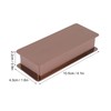 Toothpick Holder Stainless Steel Rectangular Toothpick Holder with Lid for