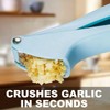 IDM-UTSL Garlic Press, Lightweight Garlic Crusher, Easy Clean Garlic Masher,