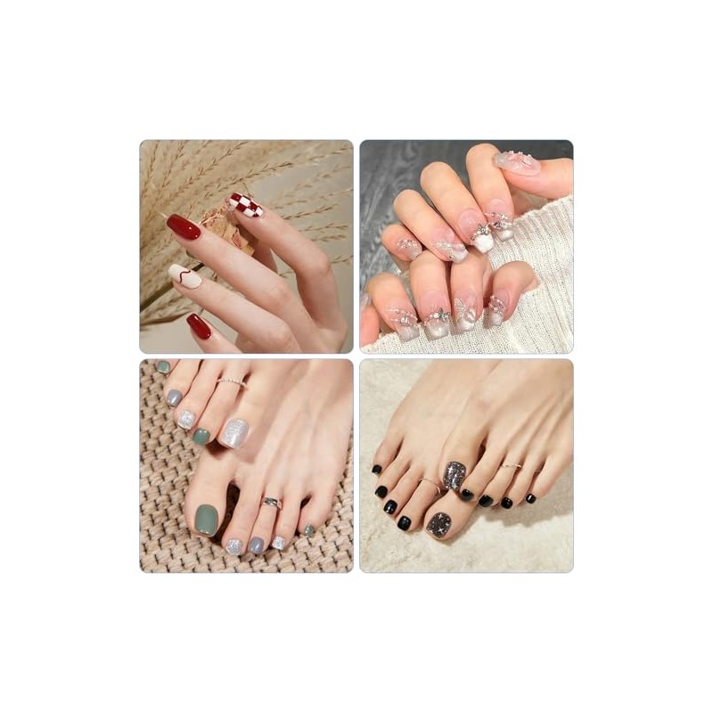 YUXIANLB 100 limas de uñas de grano 100/180 profesionales reutilizables