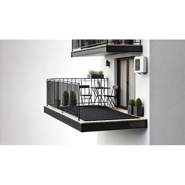Generic Waterproof Outdoor Balcony Rug C Durable and Stylish Balcony