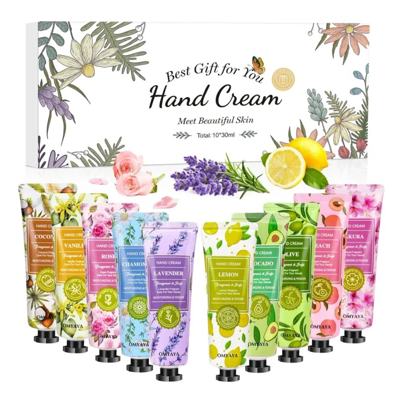 10pcs Cajas Para Regalo Crema Para Manos Mayoreo Hidratante