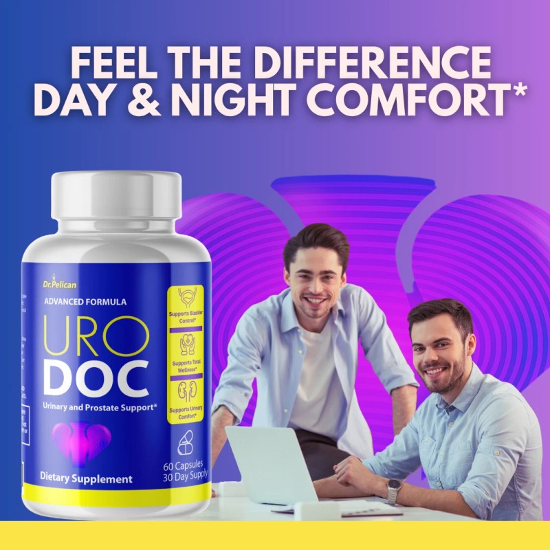 Pelican Vitamins URO DOC- Support Supplement for Men - Urinary