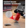 DAYDOOR Diamond Hole Saw Kit, 8-Piece Tile Hole Saw Kit