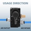 Innfeeltech 1 x Air Hand Lever Actuated Valve 3-Way 2-Position