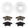 Torchbeam Front and Rear Brake Pad & Rotor Kit Brake