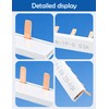 Tissting 6 Way Bus Bar, 63A 230-415V Copper PVC Insulated