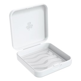 Retainer Case, ARGOMAX Aligner Case, Braces Box, 1 Piece Orthodontic Box (White).